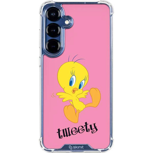 Looney Tunes Tweety Pinky Galaxy S25 Clear Case